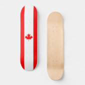 Canada Vlag - Skateboard (Voorkant)