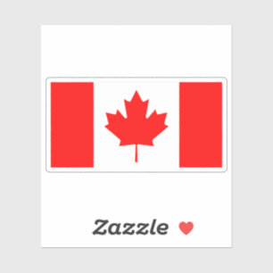 Canada Vlag Sticker, Vinyl Reisstickers, Canada Sticker