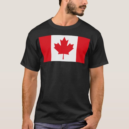 Canada Vlag T-shirt (Voorkant)