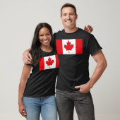 Canada Vlag T-shirt (Unisex)