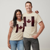 Canada Vlag T-shirt (Unisex)