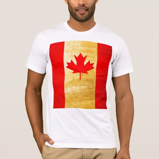 Canada Vlag T-shirt (Voorkant)