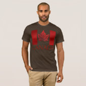 Canada Vlag T-shirts Gifts Souvenirs Canada Shirte (Voorkant volledig)