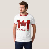 Canada Vlag T-shirts Gifts Souvenirs Canada Shirte (Voorkant volledig)
