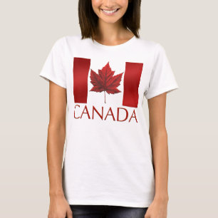 Canada Vlag T-shirts Plus Size Canada Sportshirt