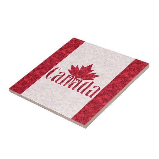 Canada, vlag tegeltje (Zijkant)