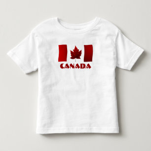 Canada Vlag Toddler / Baby T-shirt Retro Souvenir