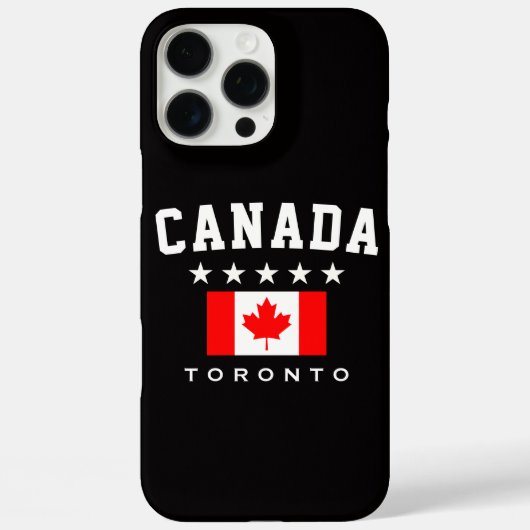 Canada Vlag, TORONTO Stad Case-Mate iPhone Case (Achterkant)