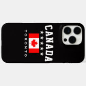 Canada Vlag, TORONTO Stad Case-Mate iPhone Case (Achterkant (horizontaal))