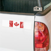 Canada Vlag Trots Bumpersticker (Op Truck)