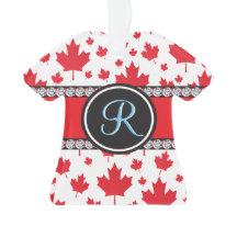 Canada vlag Uniek Abstract begrotingsmonogram