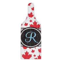 Canada vlag Uniek Abstract begrotingsmonogram