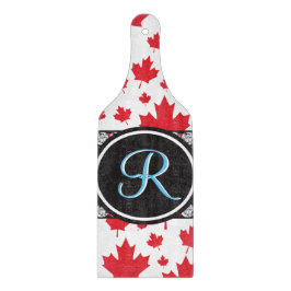 Canada vlag Uniek Abstract begrotingsmonogram Snijplank