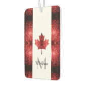 Canada vlaggen rode sparren Monogram Luchtverfrisser (Links)