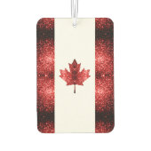 Canada vlaggen rode sparren Monogram Luchtverfrisser (Achterkant)