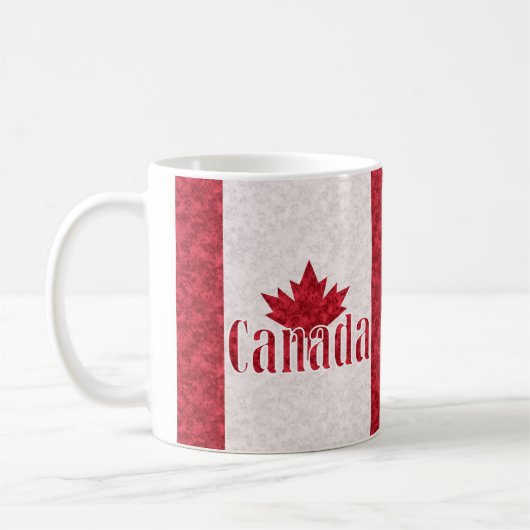 Canada, vlaggendouche koffiemok (Links)