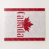 Canada, vlaggendouche legpuzzel (Horizontaal)