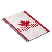 Canada, vlaggendouche notitieboek (Rechterzijde)