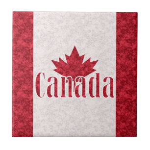 Canada, vlaggendouche tegeltje
