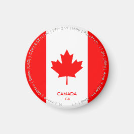 Canada Vlagmagneet Magneet