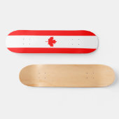Canada-vlagskateboard Persoonlijk Skateboard (Horizontaal)