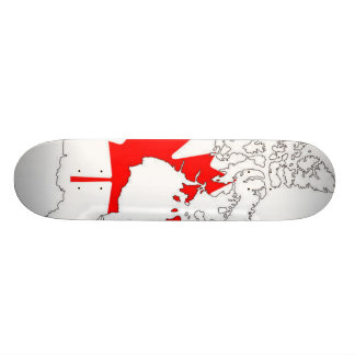 Canada-vlagskateboards Persoonlijk Skateboard