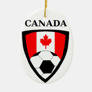 Canada Voetbal Keramisch Ornament