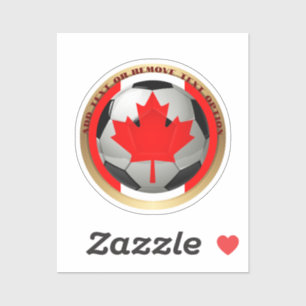Canada Voetbal Sport Sticker