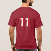 Canada Voetbal T-shirt (Achterkant)