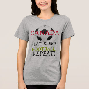 Canada Voetbalfan: Achempong 2026 WK Plezier Tri-Blend Shirt