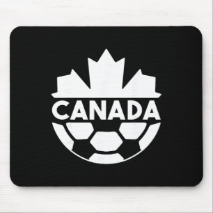 Canada Voetbalteam Sporten Vlag Esdoornblad Mannen Muismat