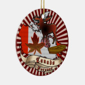 Canada Voor Altijd Keramisch Ornament (Rechts)