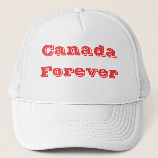 Canada voor altijd trucker pet (Voorkant)