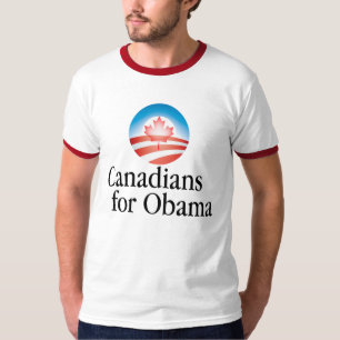 canada voor obama t-shirt