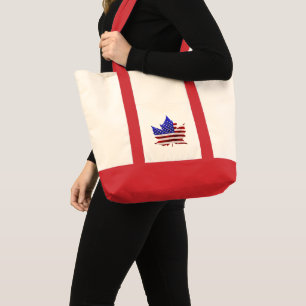 Canada - VS - Canvas tassen Canada / US Souvenir B
