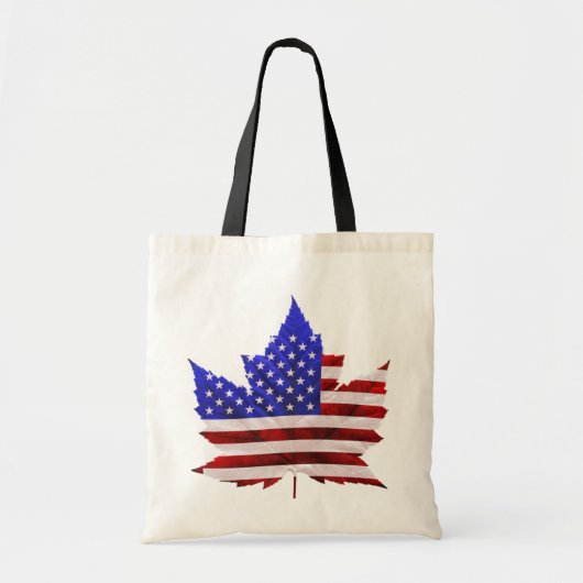 Canada - VS - Canvas tassen Canada / US Souvenir B (Voorkant)