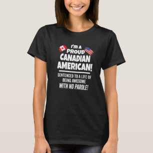Canada VS vlag trots een patriottische Canadese A T-shirt