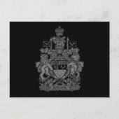 Canada Wapenmunt - Canada Crest Briefkaart (Voorkant)