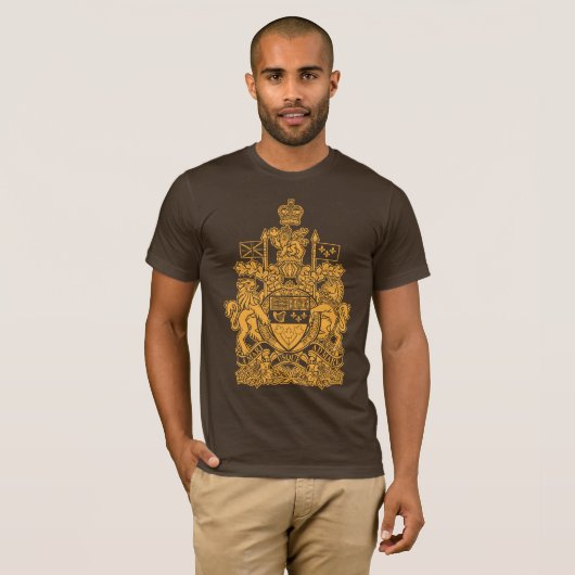 Canada Wapenmunt - Canada Crest T-shirt (Voorkant volledig)