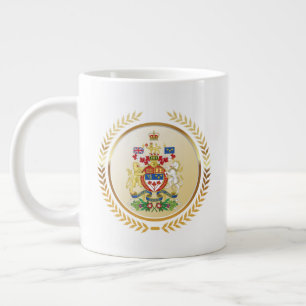 Canada wapenschild grote koffiekop
