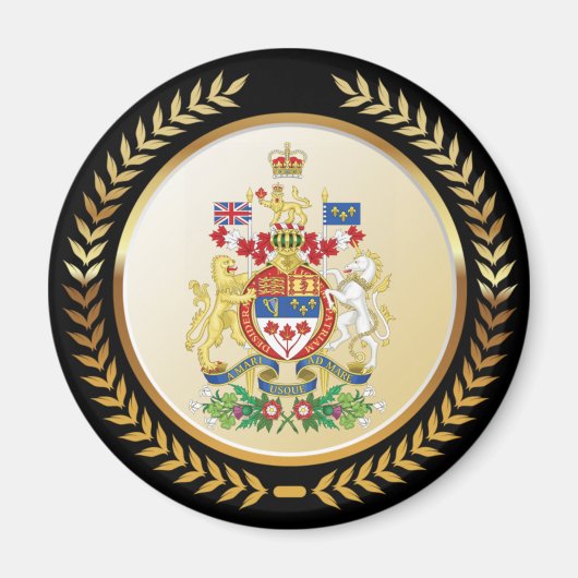 Canada wapenschild magneet (Voorkant)