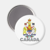 Canada wapenschild magneet (Voorkant / Achterkant)