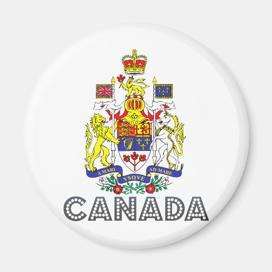Canada wapenschild magneet (Voorkant)