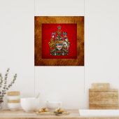 Canada: wapenschild poster (Keuken)
