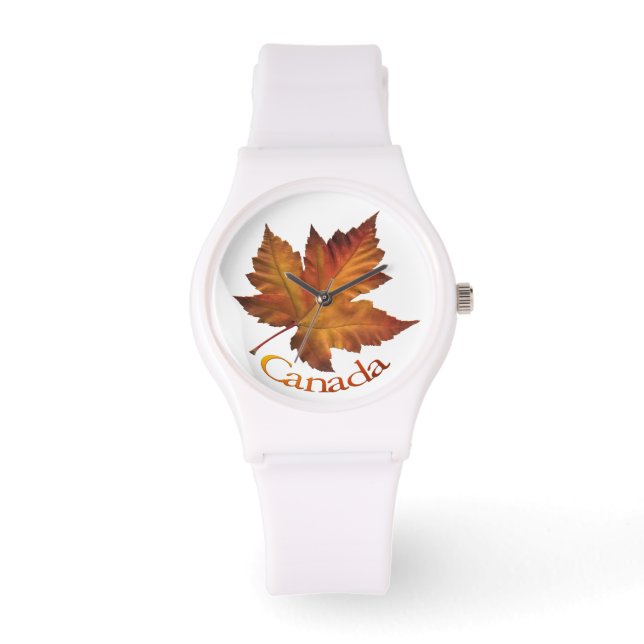 Canada Watch Canada Souvenir Sports Watch Horloge (Voorkant)