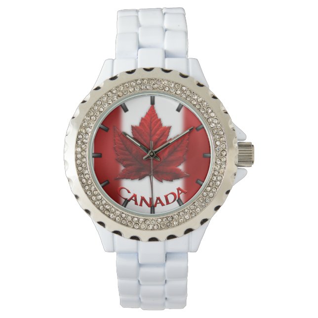 Canada Watch Canada Souvenir Wrist Watch Horloge (Voorkant)
