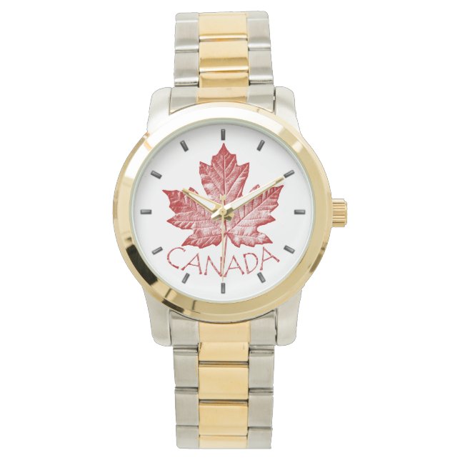 Canada Watch Canada Souvenir Wrist Watch Horloge (Voorkant)