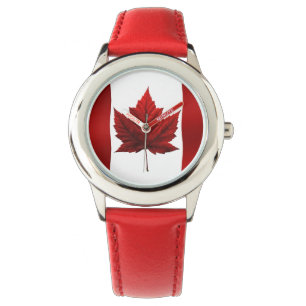Canada Watch Canadian Flag Souvenir Wristwatch Horloge