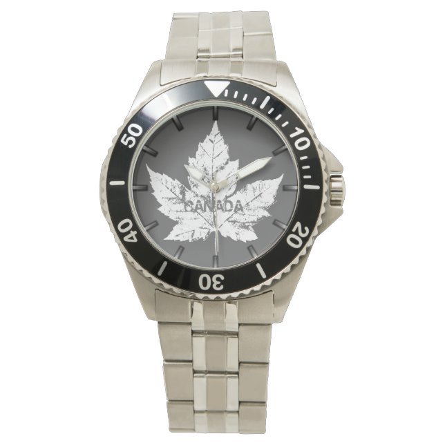 Canada Watch Cool Canada Souvenir Wrist Watch Horloge (Voorkant)
