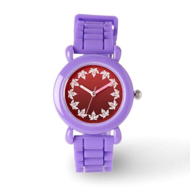 Canada Watch Cool Canada Souvenir Wrist Watch Horloge (Voorkant)